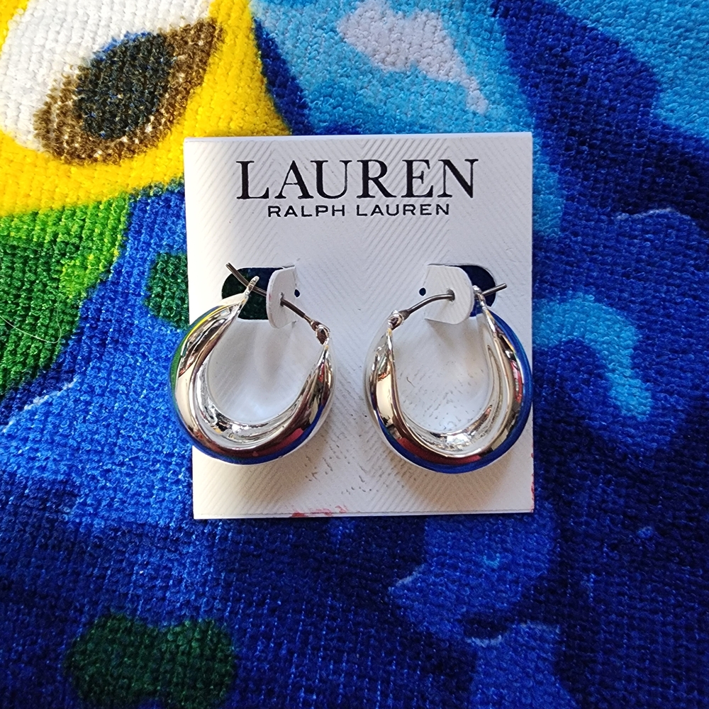 Lauren Ralph Lauren Silver Stud Earrings
